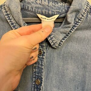 Club Monaco size small denim shirt